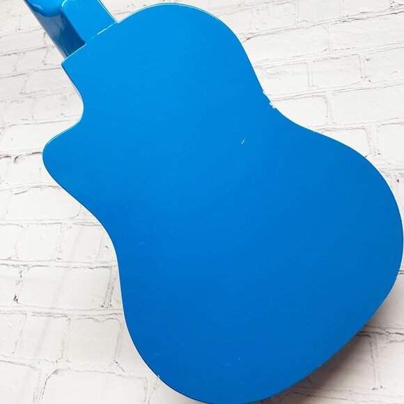 Hape Toys Blue Lagoon 26 in. Guitar Pre-School / Toddler Age 3+ Lightweight Wood - Picture 6 of 12